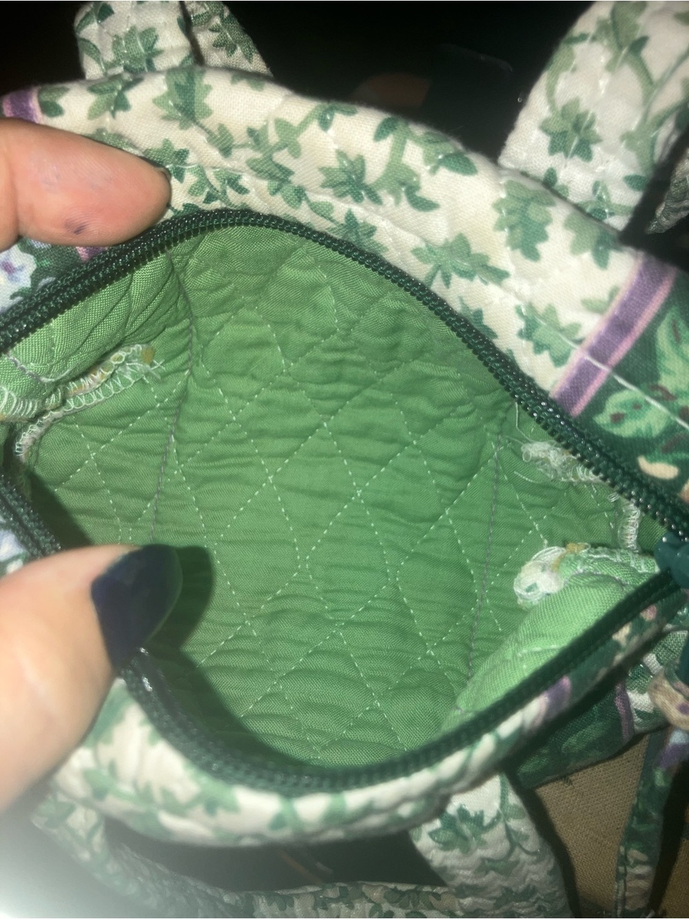 Vera Bradley petite paddy in color lilac time. Color, pattern, and style RARE - Picture 11 of 11